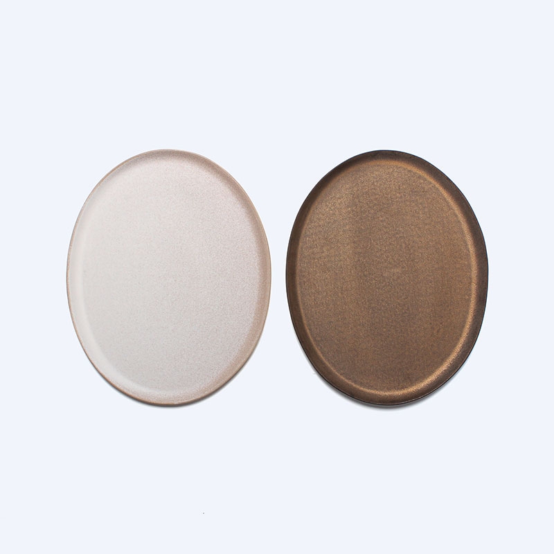 Round Oval Plate L