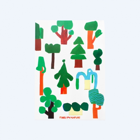 Trees In Nature Poster